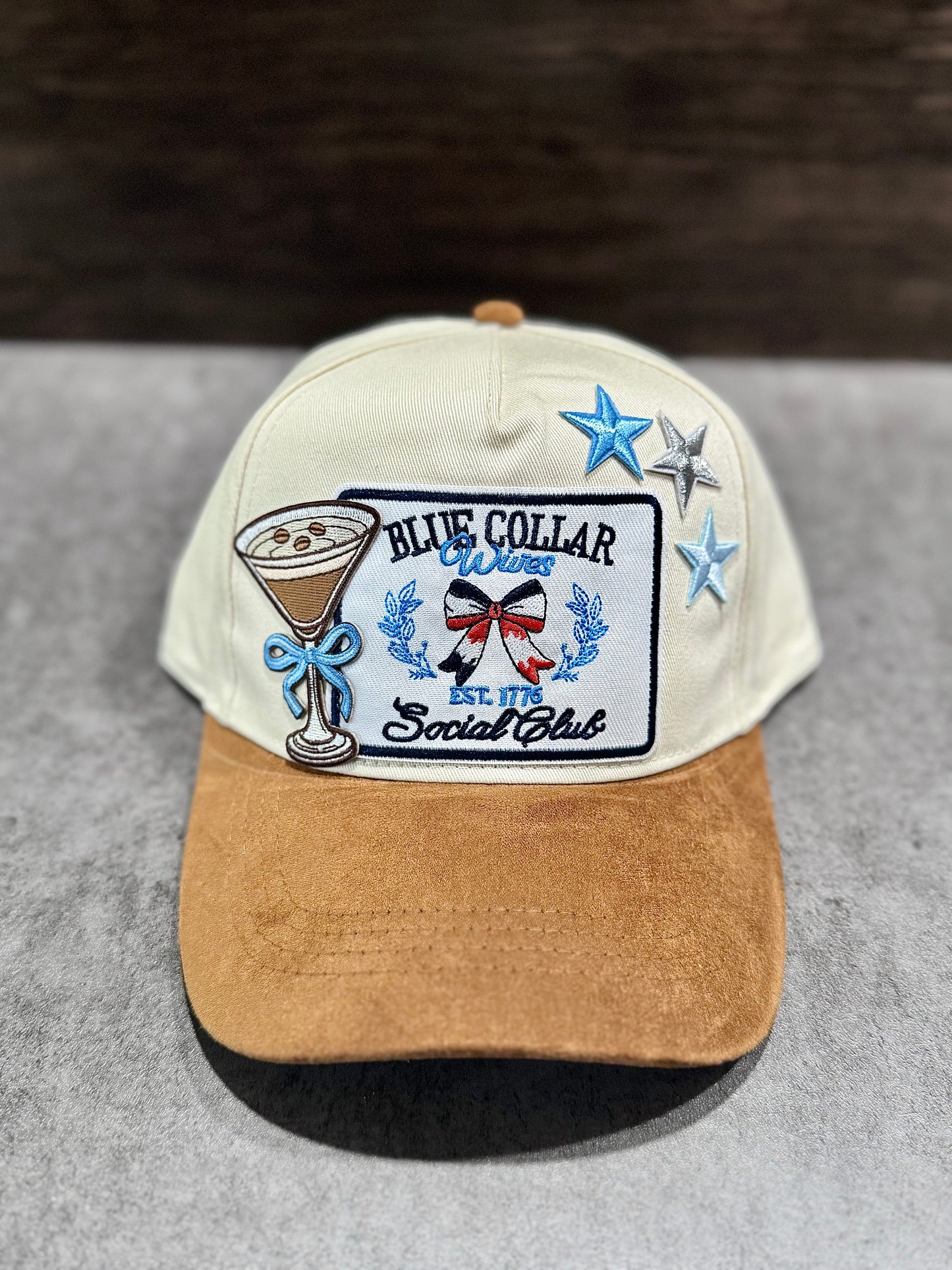 Blue Collar Wives Suede Brim