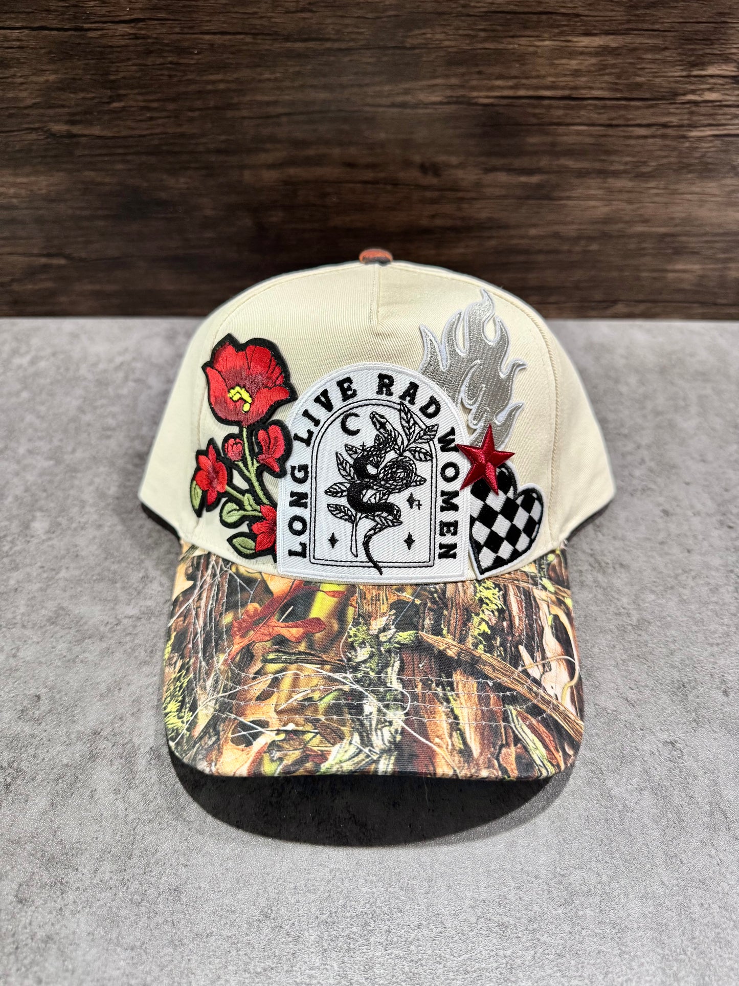 Rad Women Camo Brim