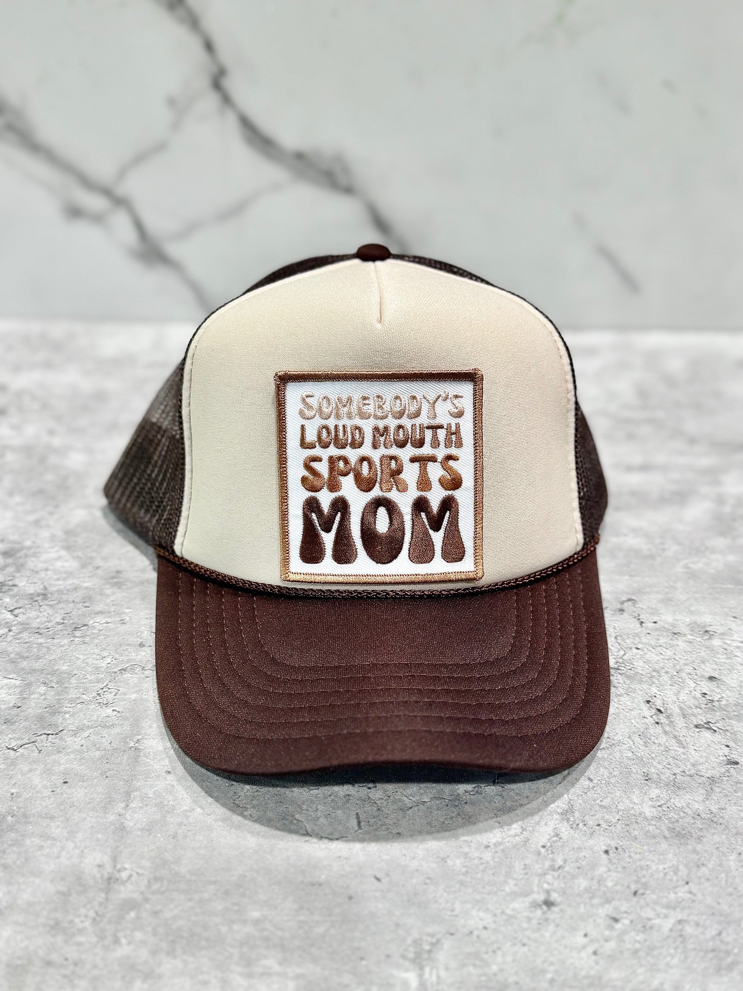 Loud mouth sports mom