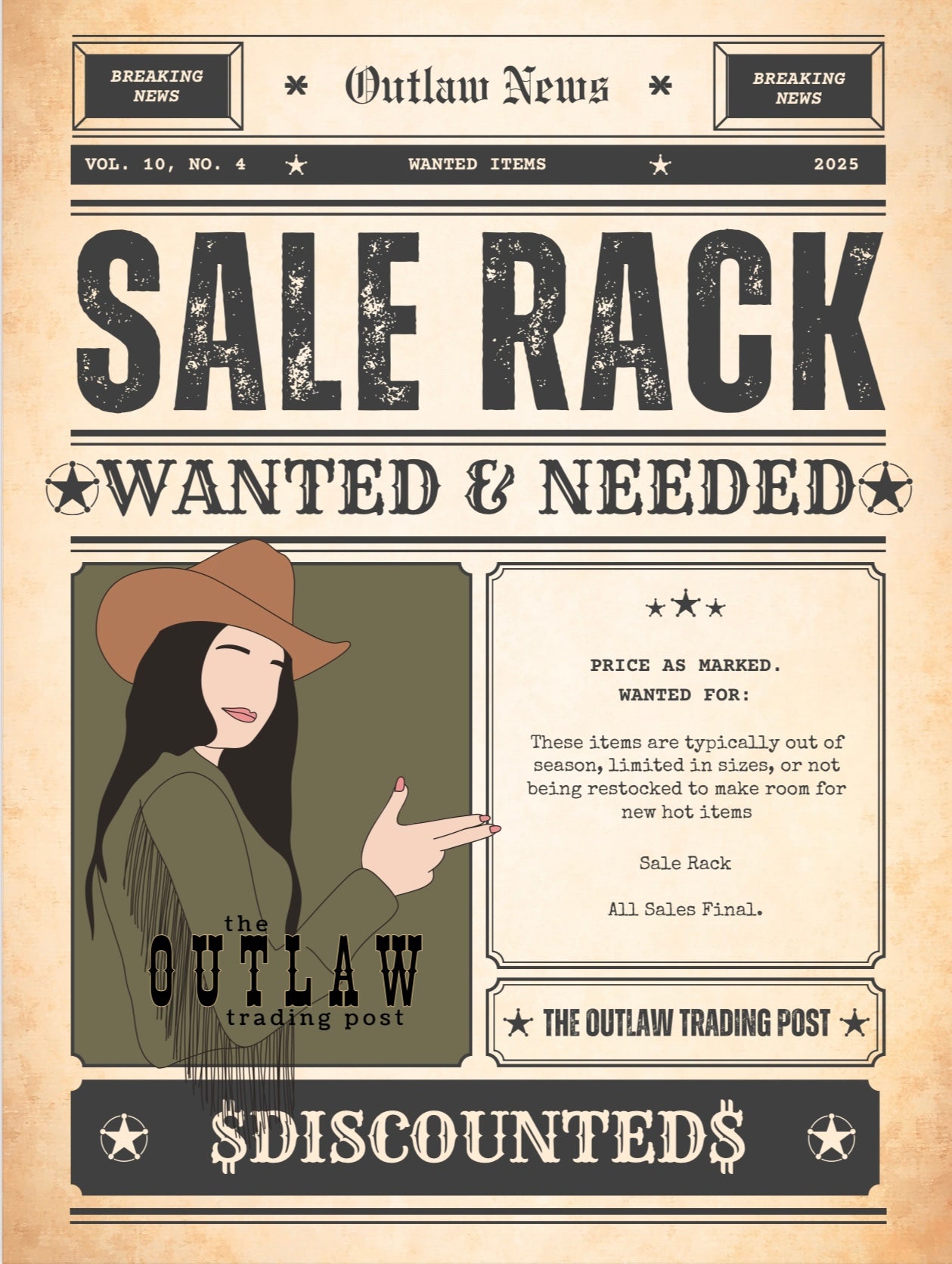 Sale Rack