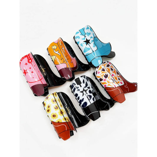 Cowboy Boot Claw Clips