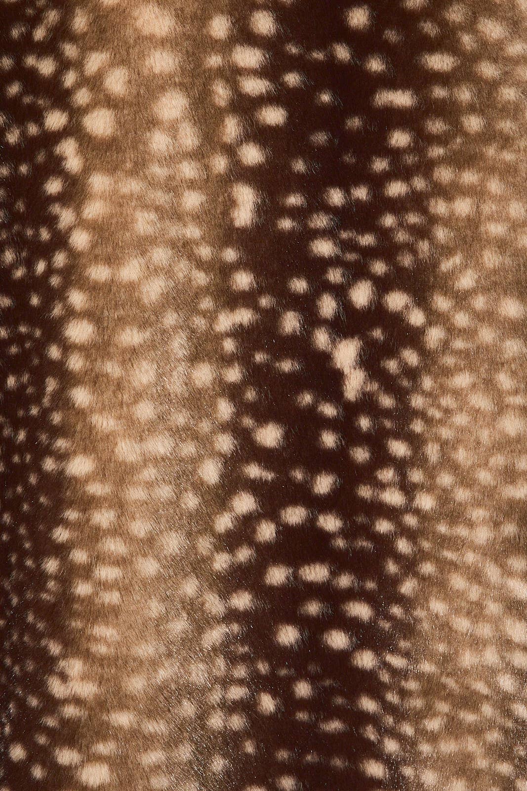 Faux Fur Fawn Jacket