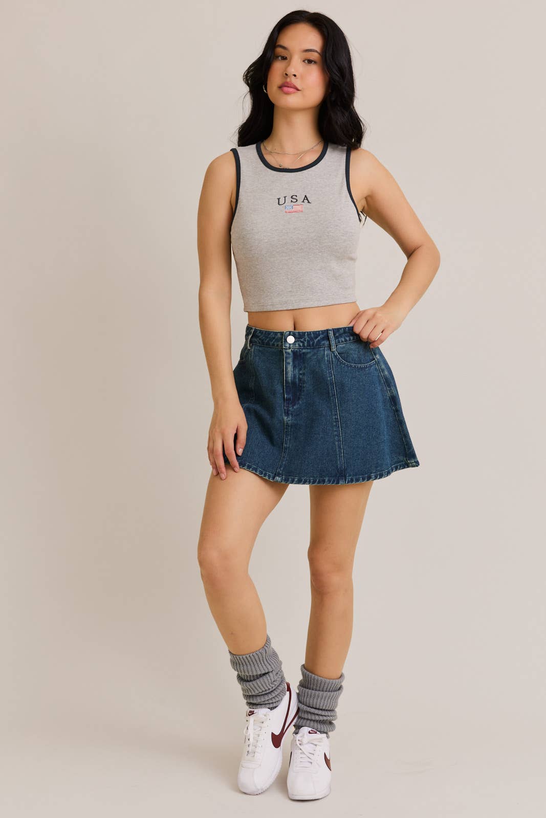 USA CROP TOP