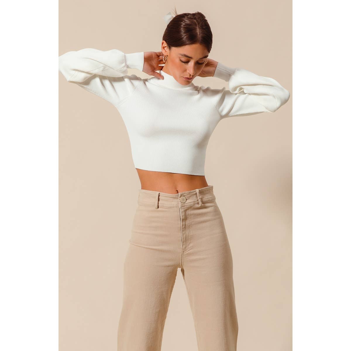 Lynn Open Back Sweater