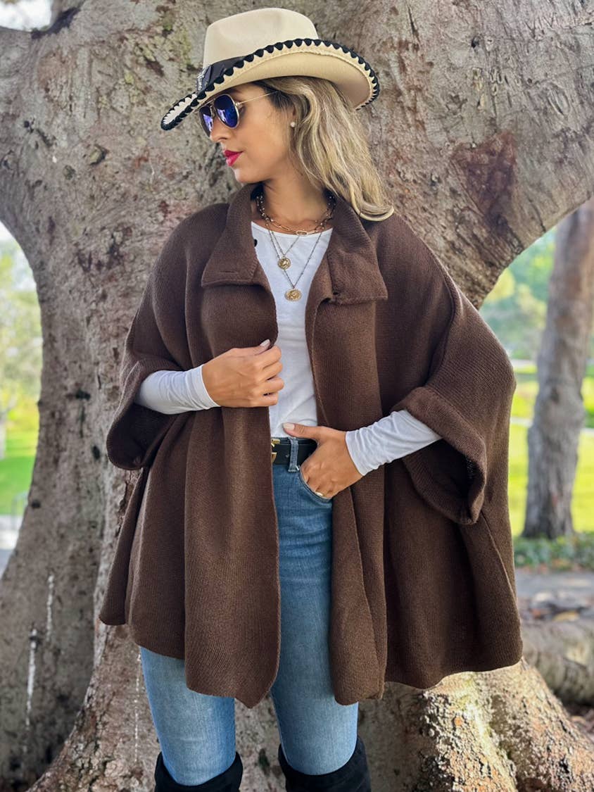 Cecilia Knit Cape