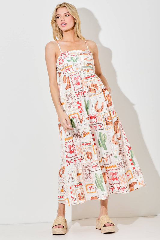 Maggie midi dress