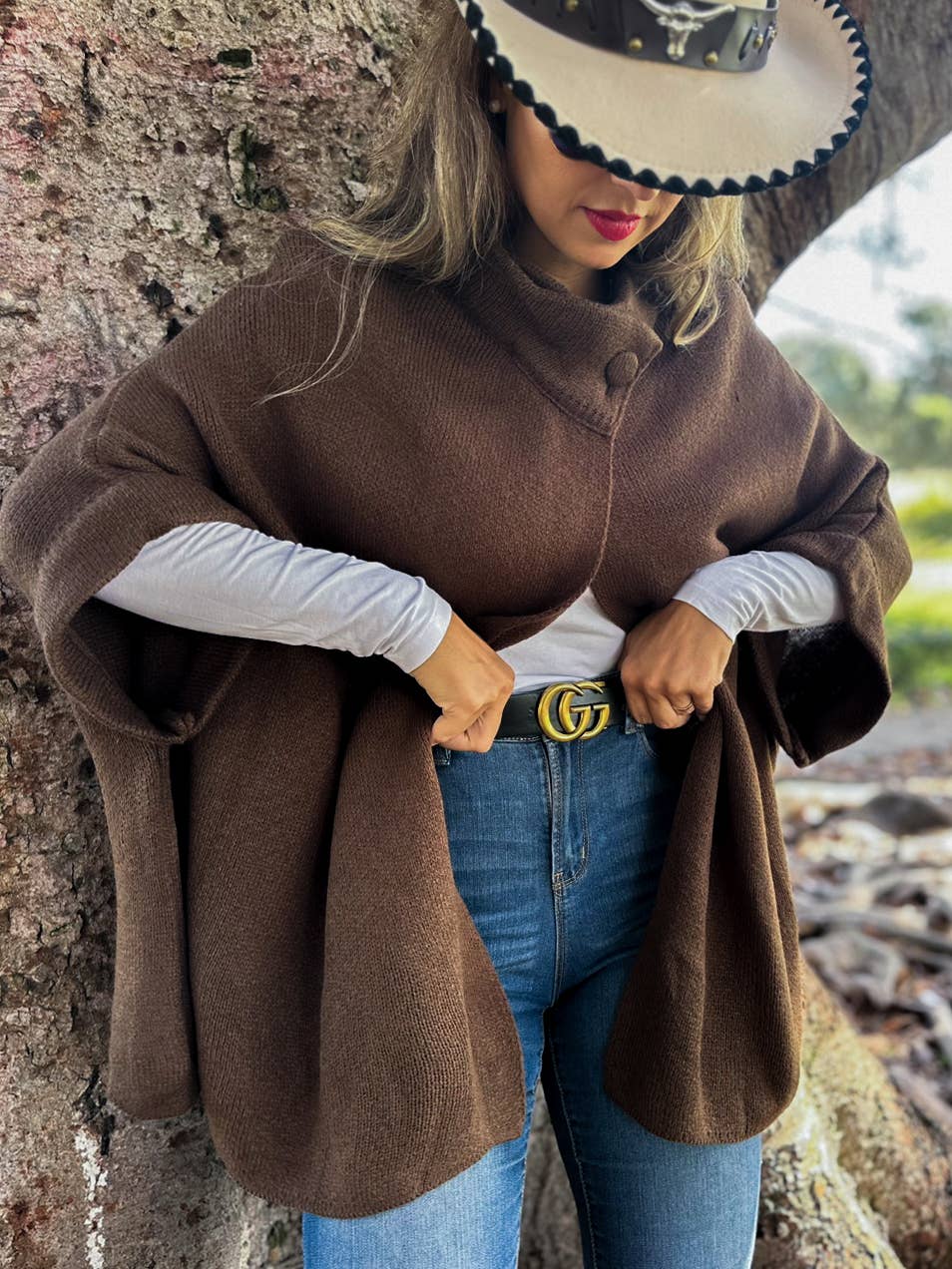 Cecilia Knit Cape