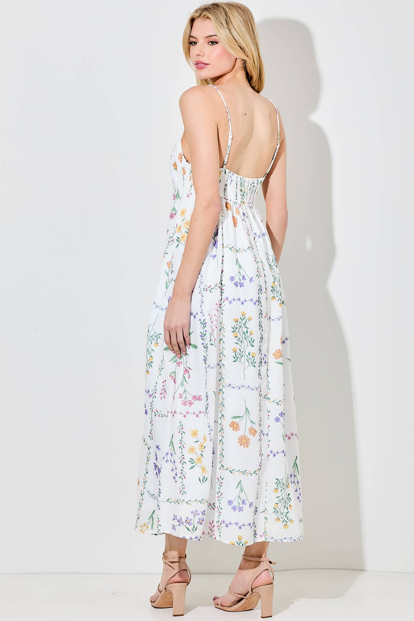Caroline midi dress