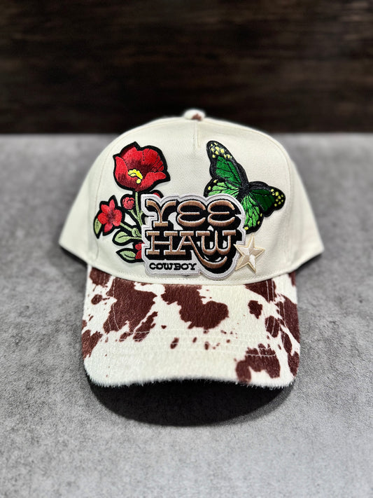 YeeHaw Cow Brim