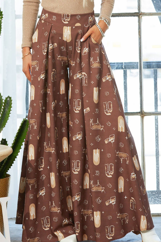 Lucky Bull wide Leg Pants