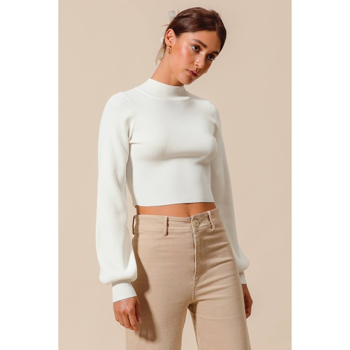 Lynn Open Back Sweater