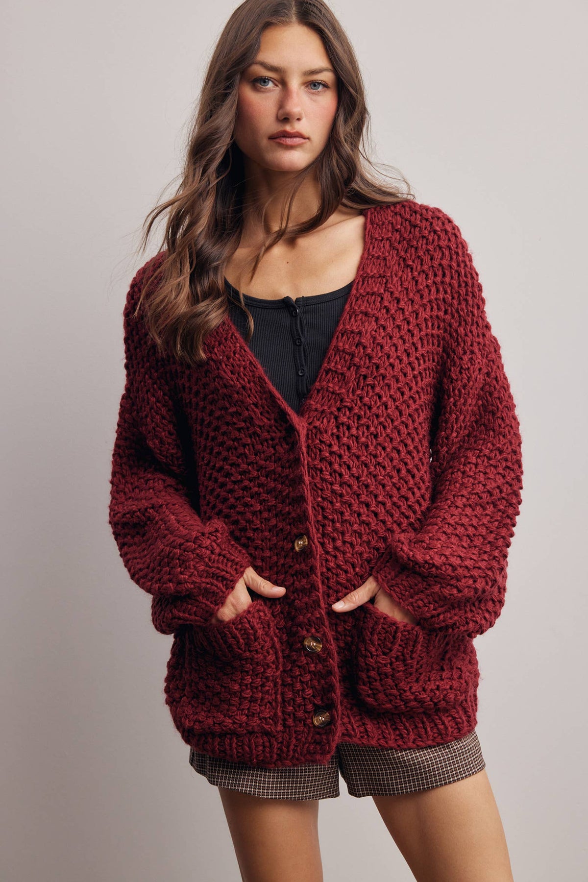 Clara Chunky Knit Cardigan