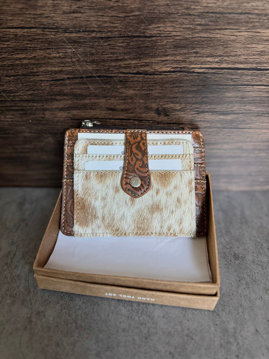 Wonder Trail Credit Card Wallet in Caramel