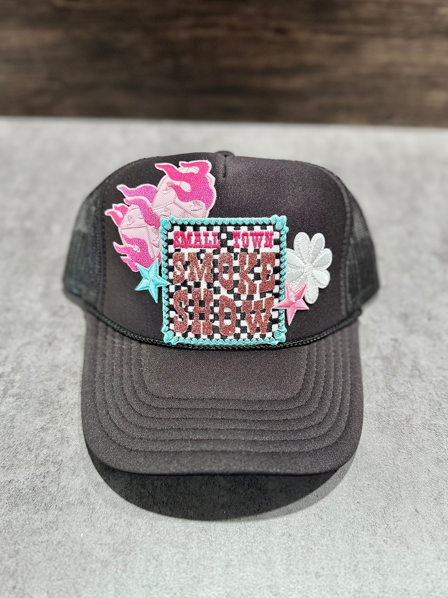 Small Town Smoke Show Trucker