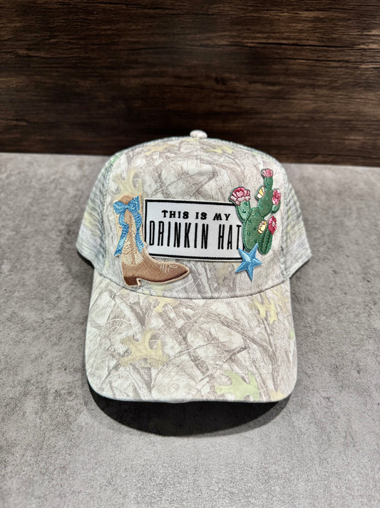 Camo Drinkin Hat