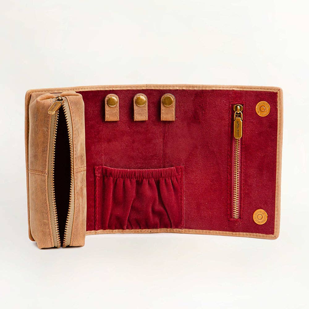 Loyal West Canyon Leather Jewelry Case