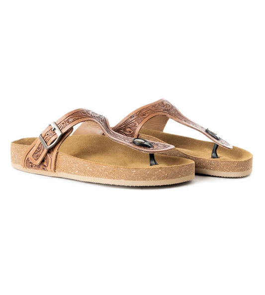 Grashius Tooled Sandals