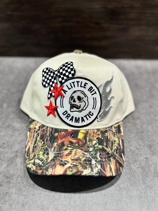 Little Bit Dramatic Camo Brim