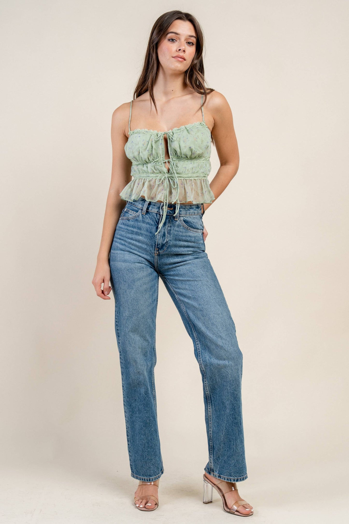 Addison Chiffon Top