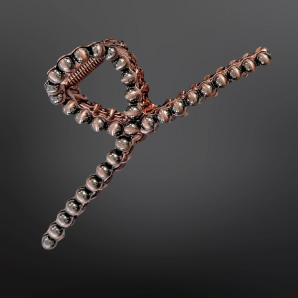 Western Navajo Pearl Inspired Claw Clip - Hair Clip