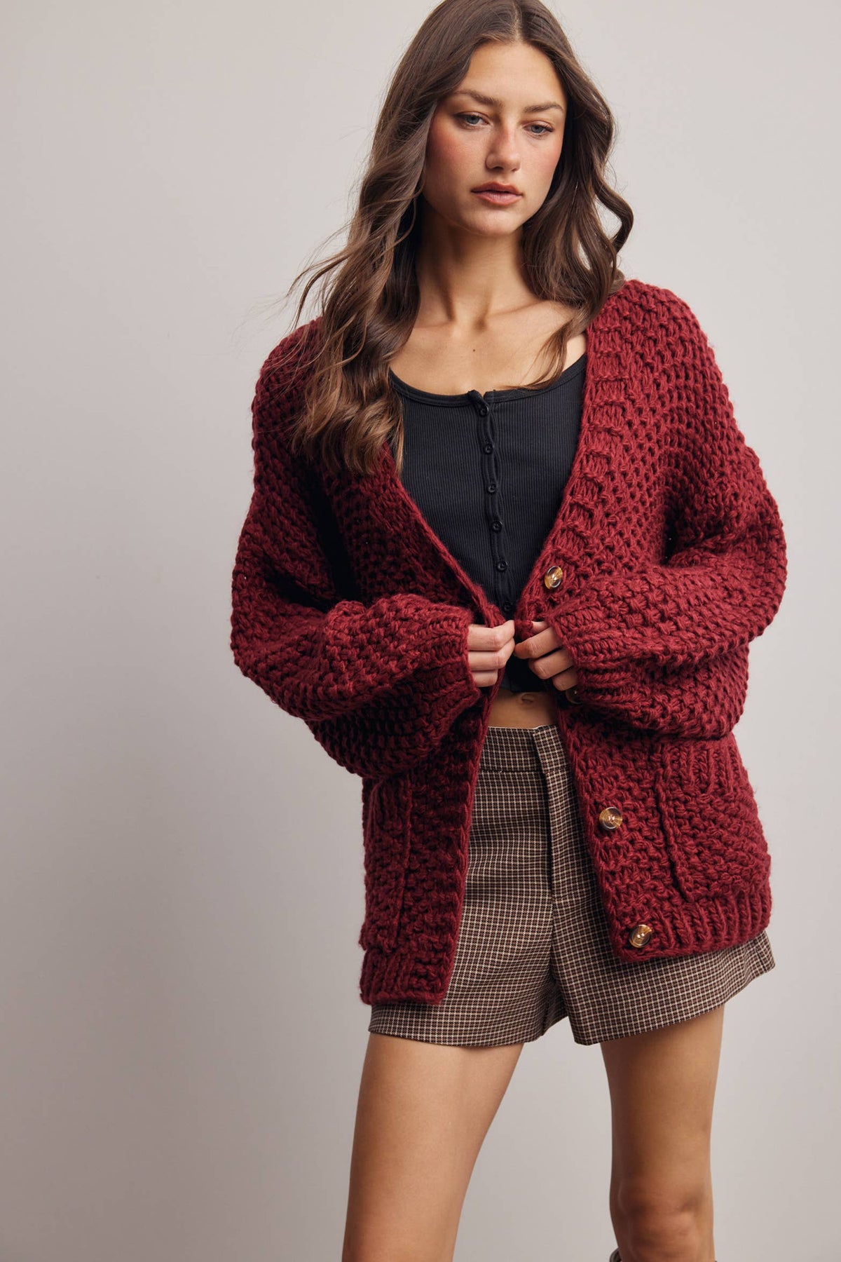 Clara Chunky Knit Cardigan