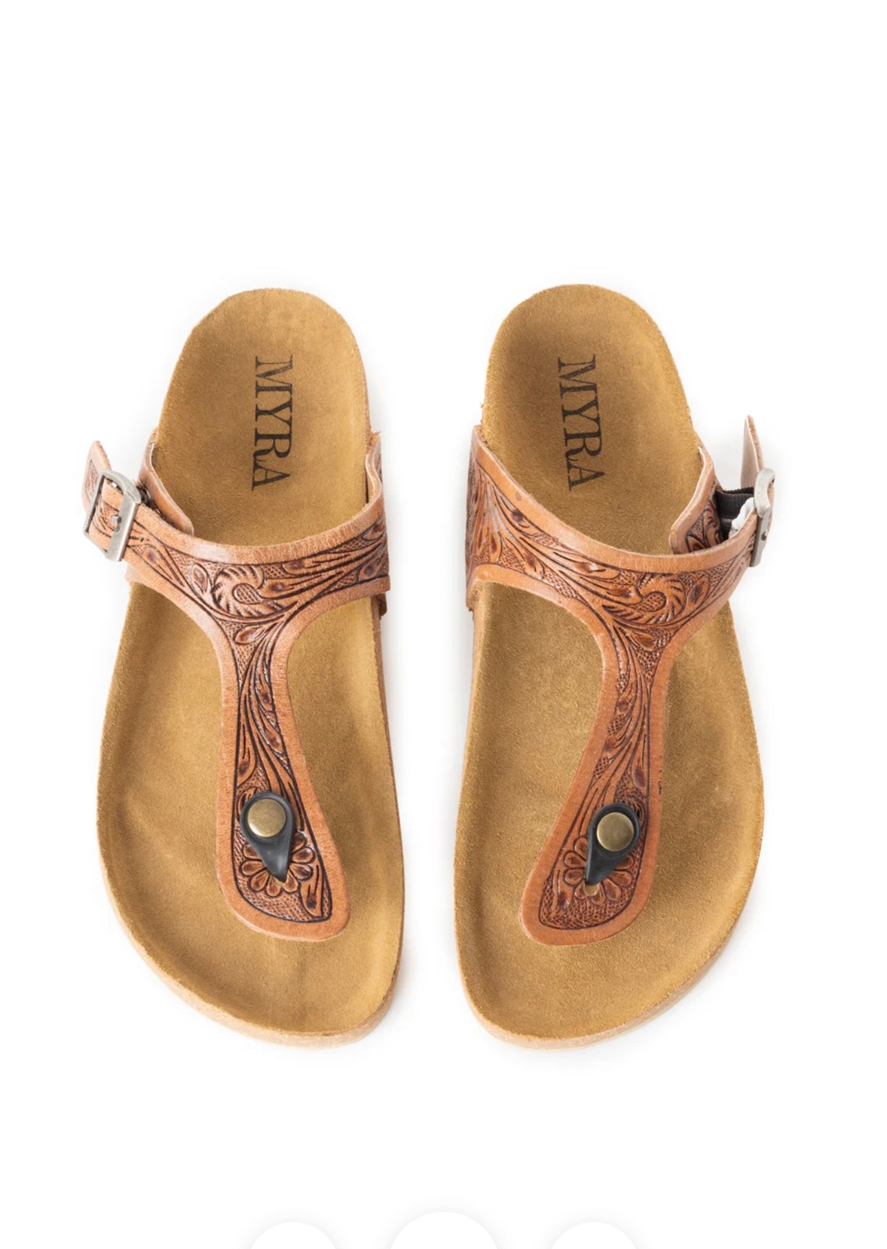 Grashius Tooled Sandals