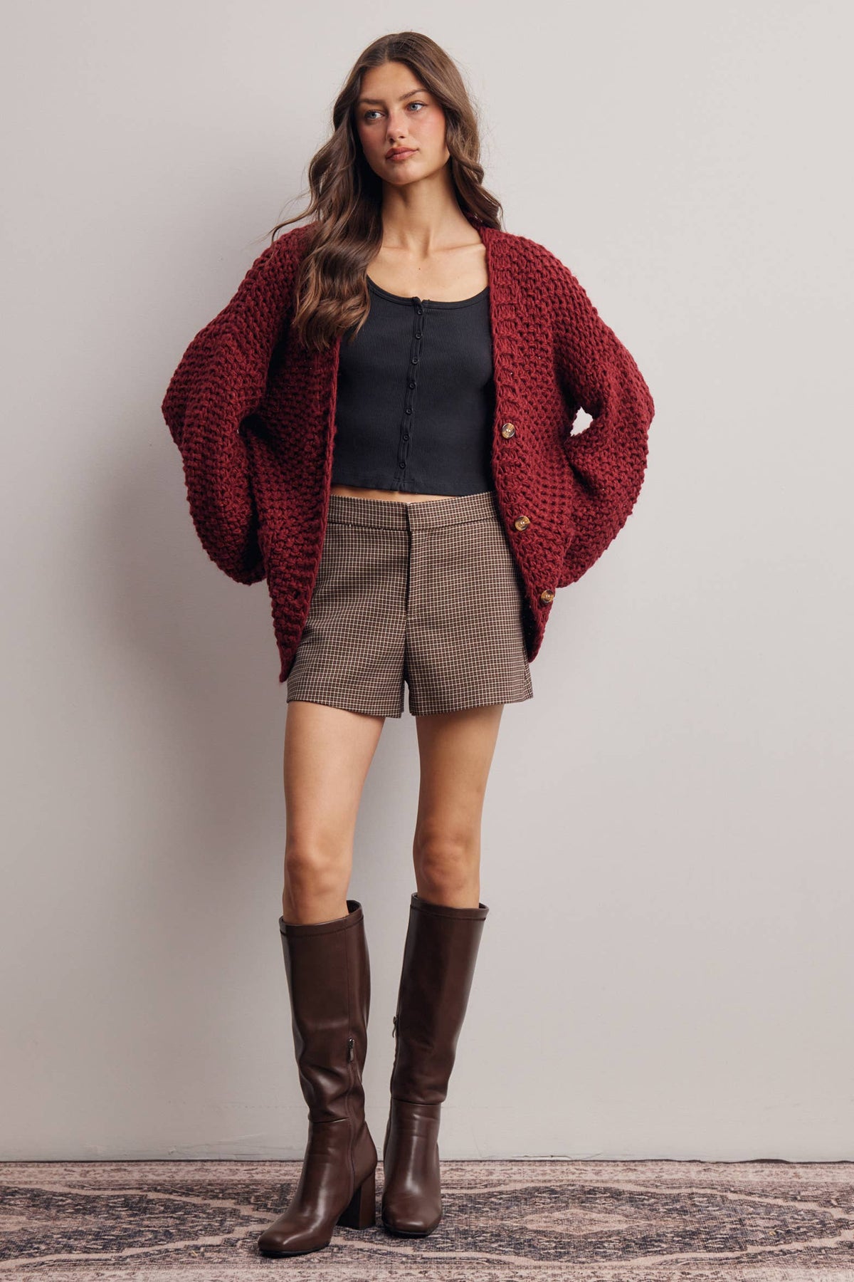 Clara Chunky Knit Cardigan