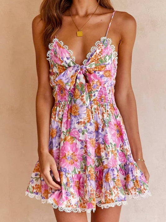Lucy Floral Mini Dress