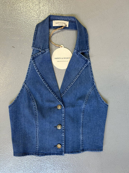 Ella Halter Vest