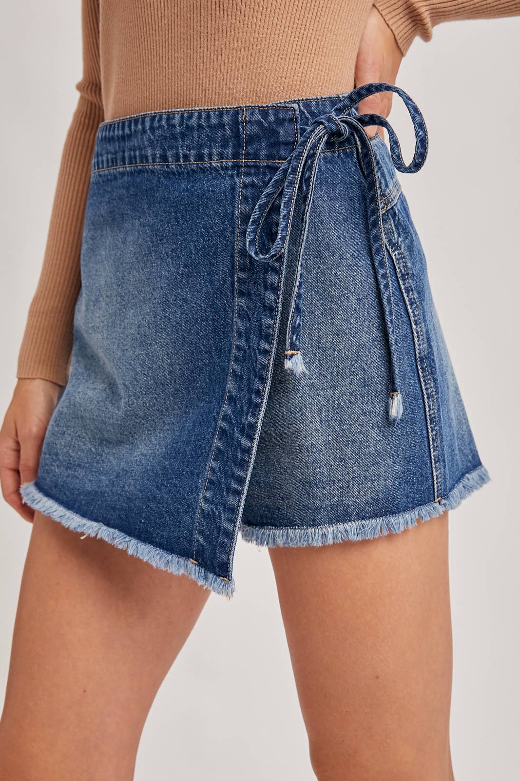Dixie Side Tie Skort
