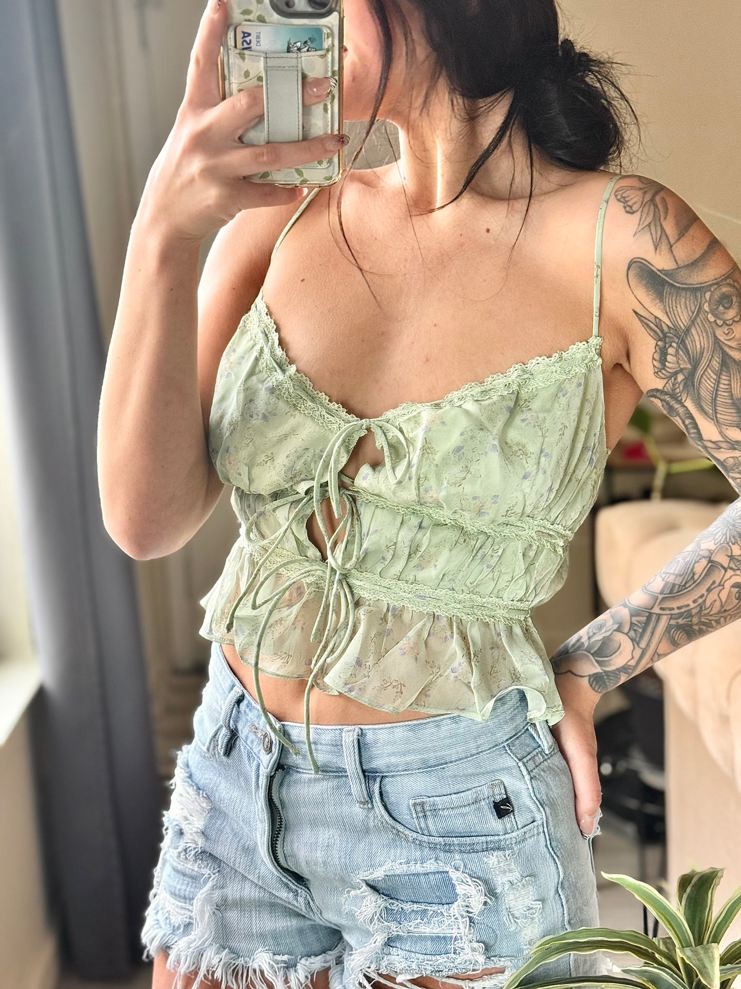 Addison Chiffon Top