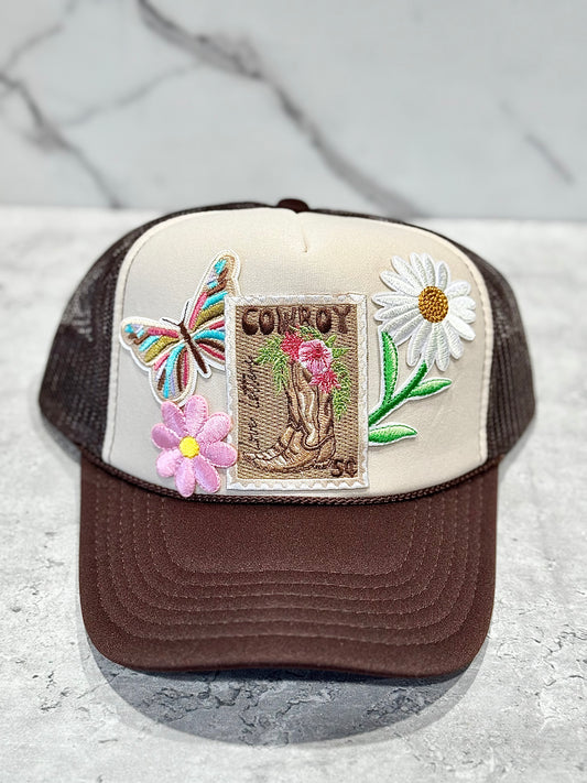 Cowboy Love Letter Trucker Hat