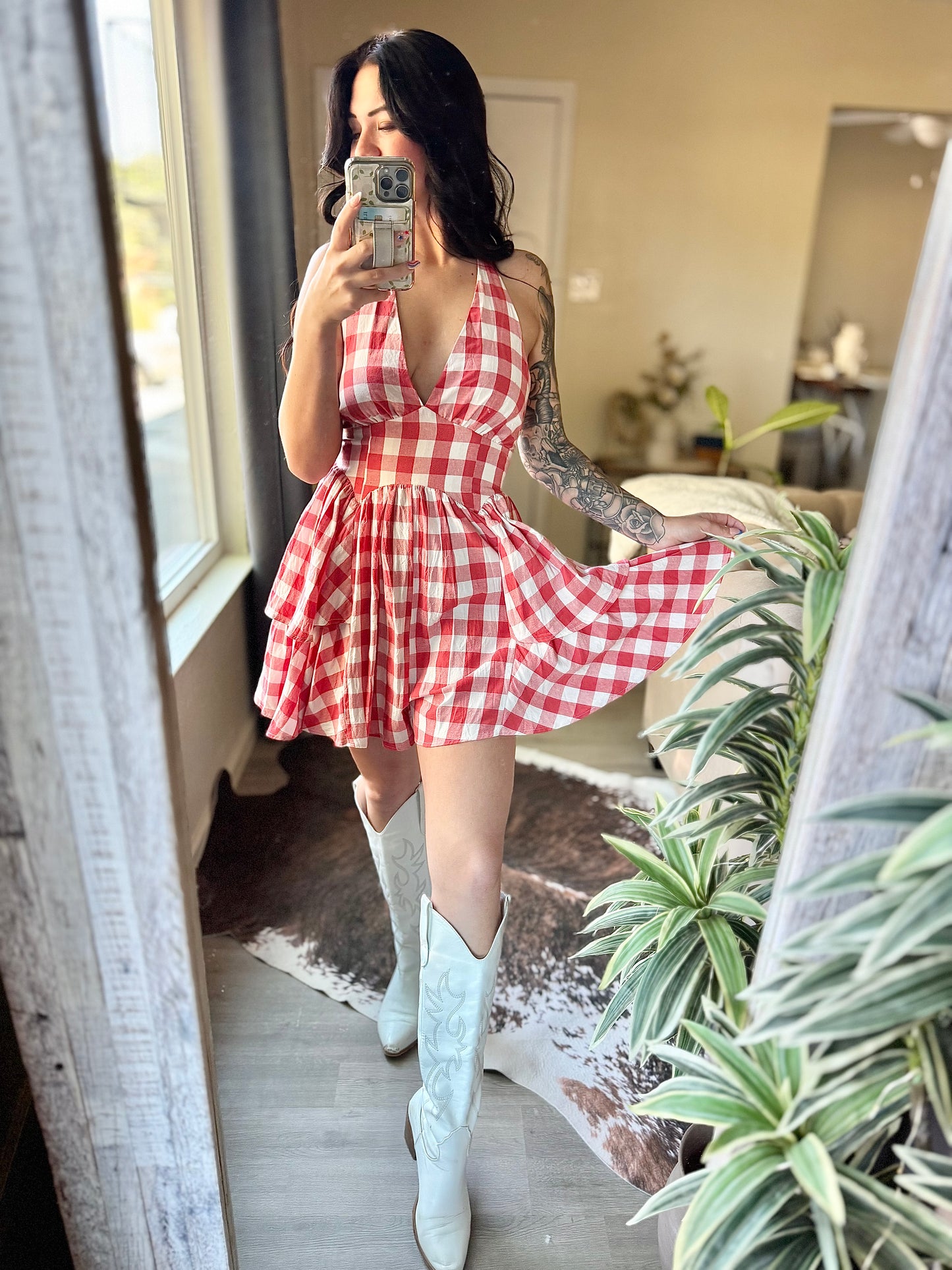 Magnolia Halter Romper