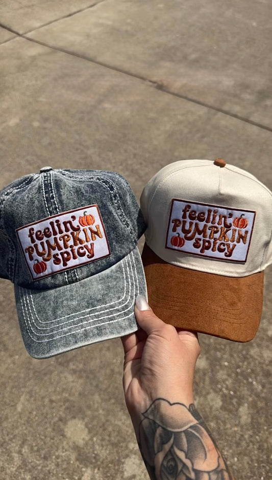 Feelin’ Pumpkin Spicy Hat