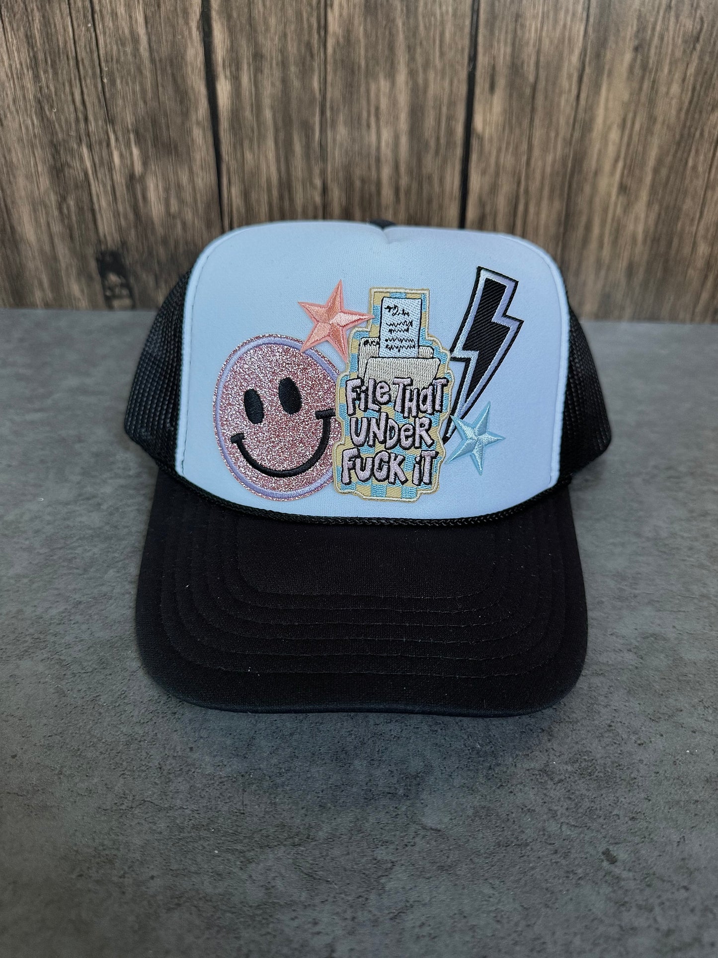 File that under F*ck it Trucker Hat