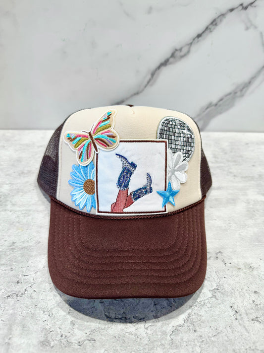 Disco Cowgirl Trucker Hat