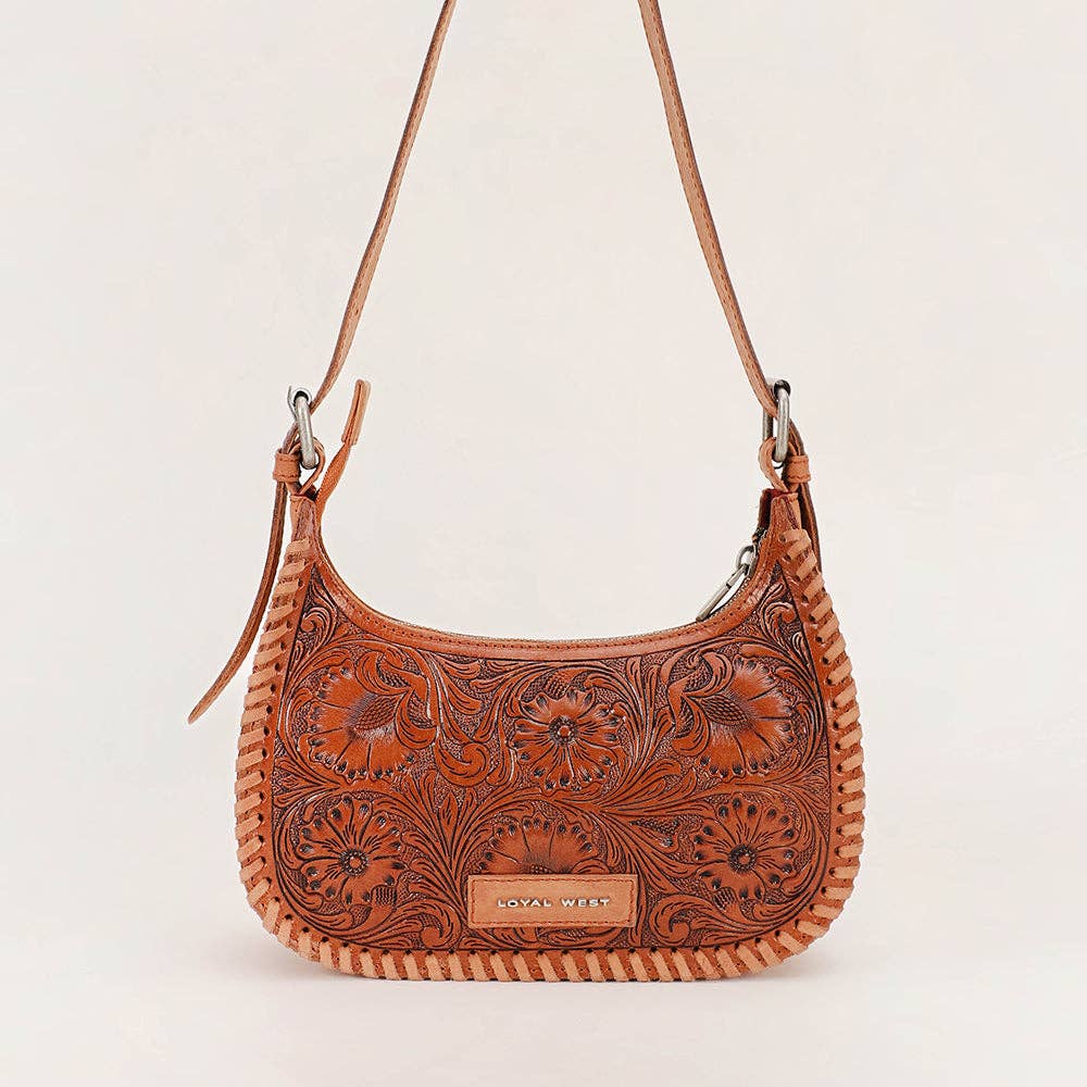 Loyal West Dannia Medium Purse Brown