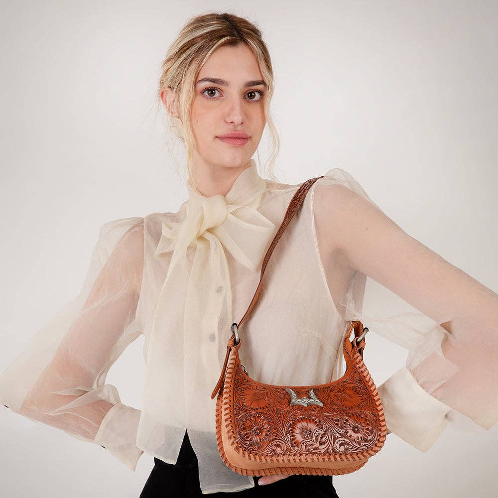 Loyal West Dannia Medium Purse Brown