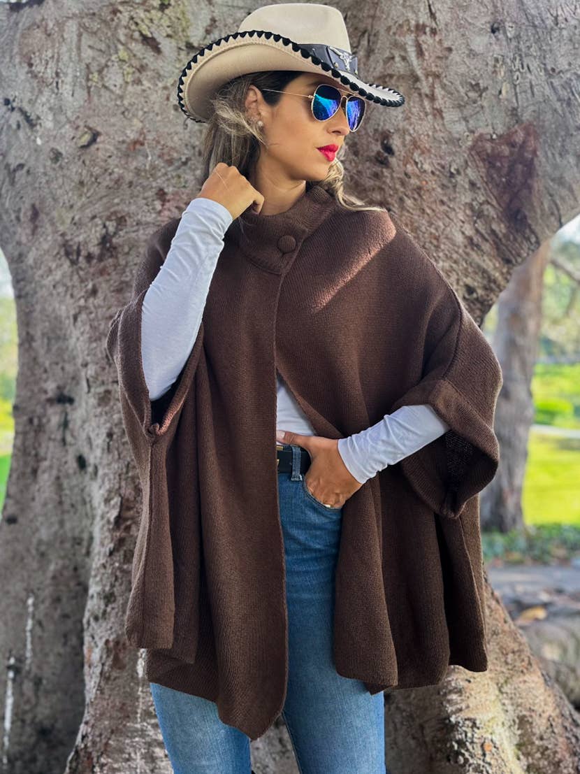 Cecilia Knit Cape