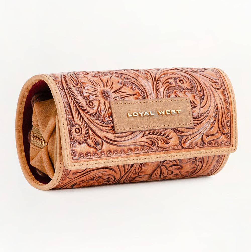 Loyal West Canyon Leather Jewelry Case