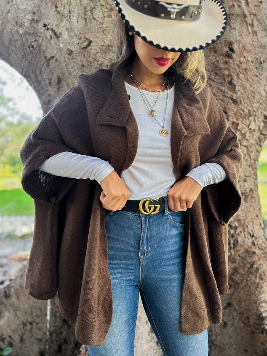 Cecilia Knit Cape