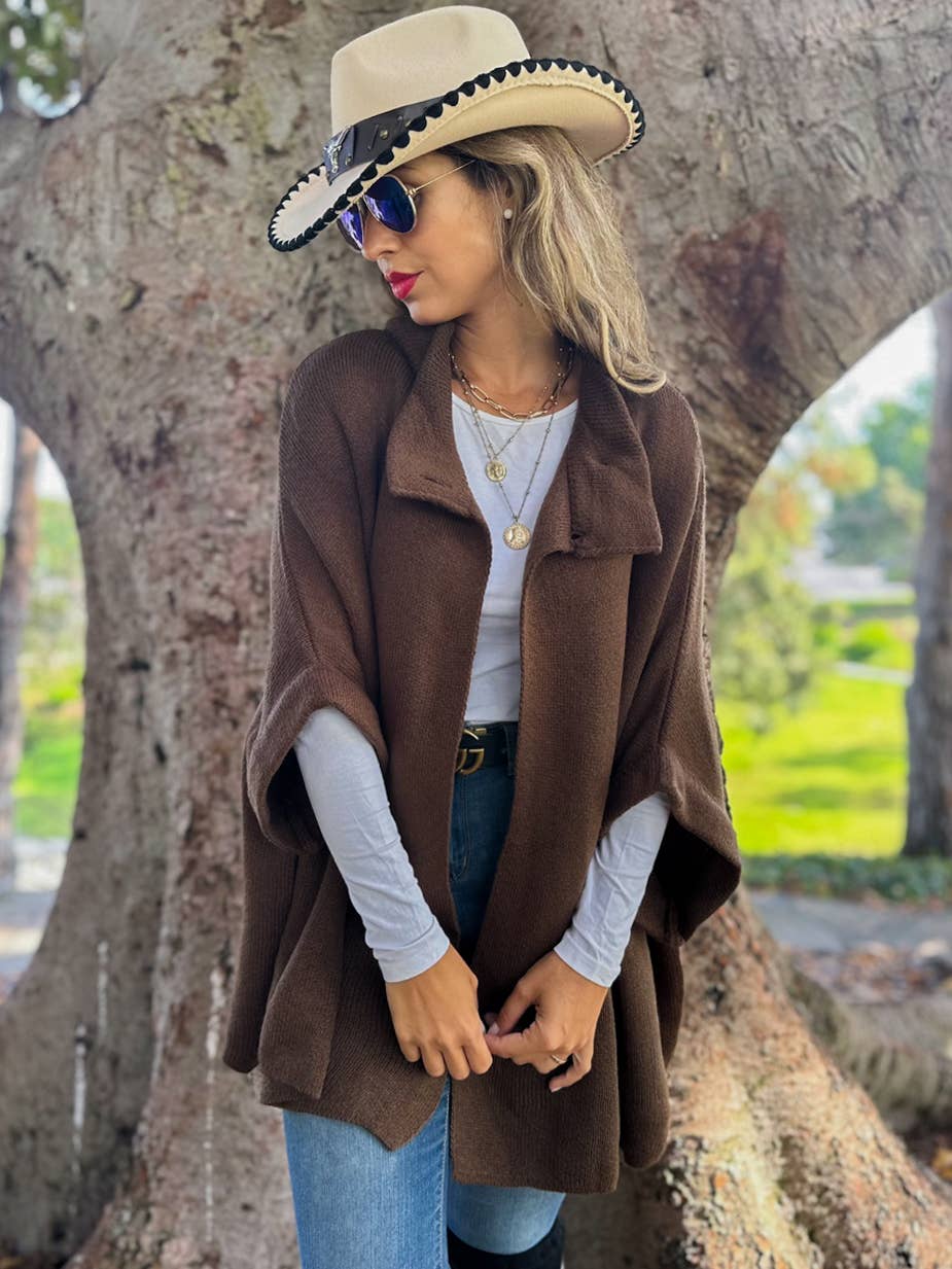 Cecilia Knit Cape