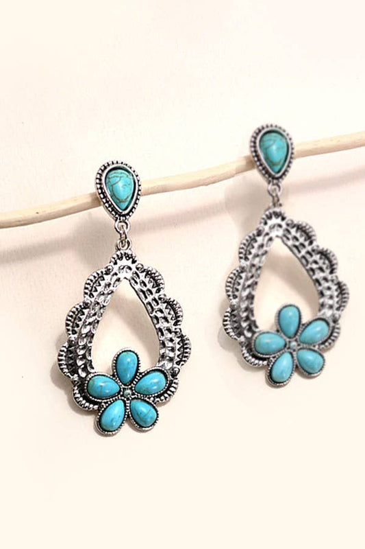 Floral Drop Earrings