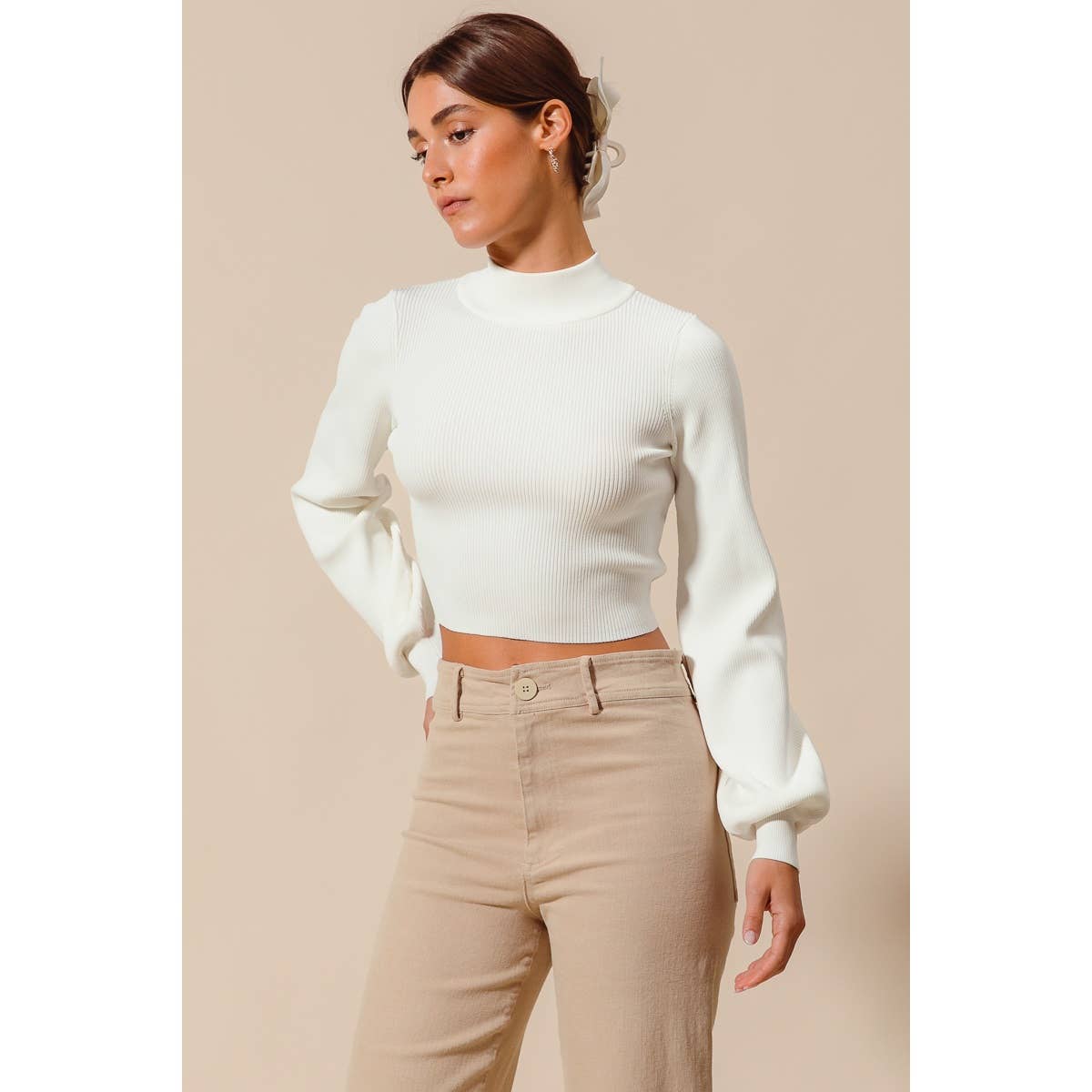 Lynn Open Back Sweater