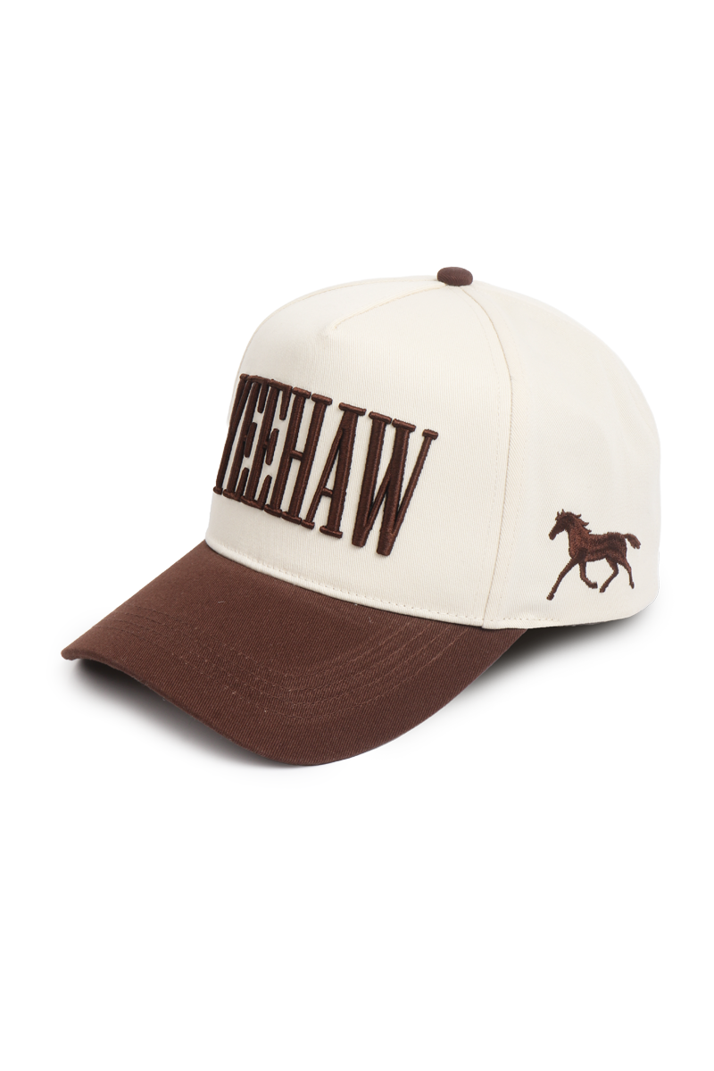 Yeehaw Puff Embroidery Cap