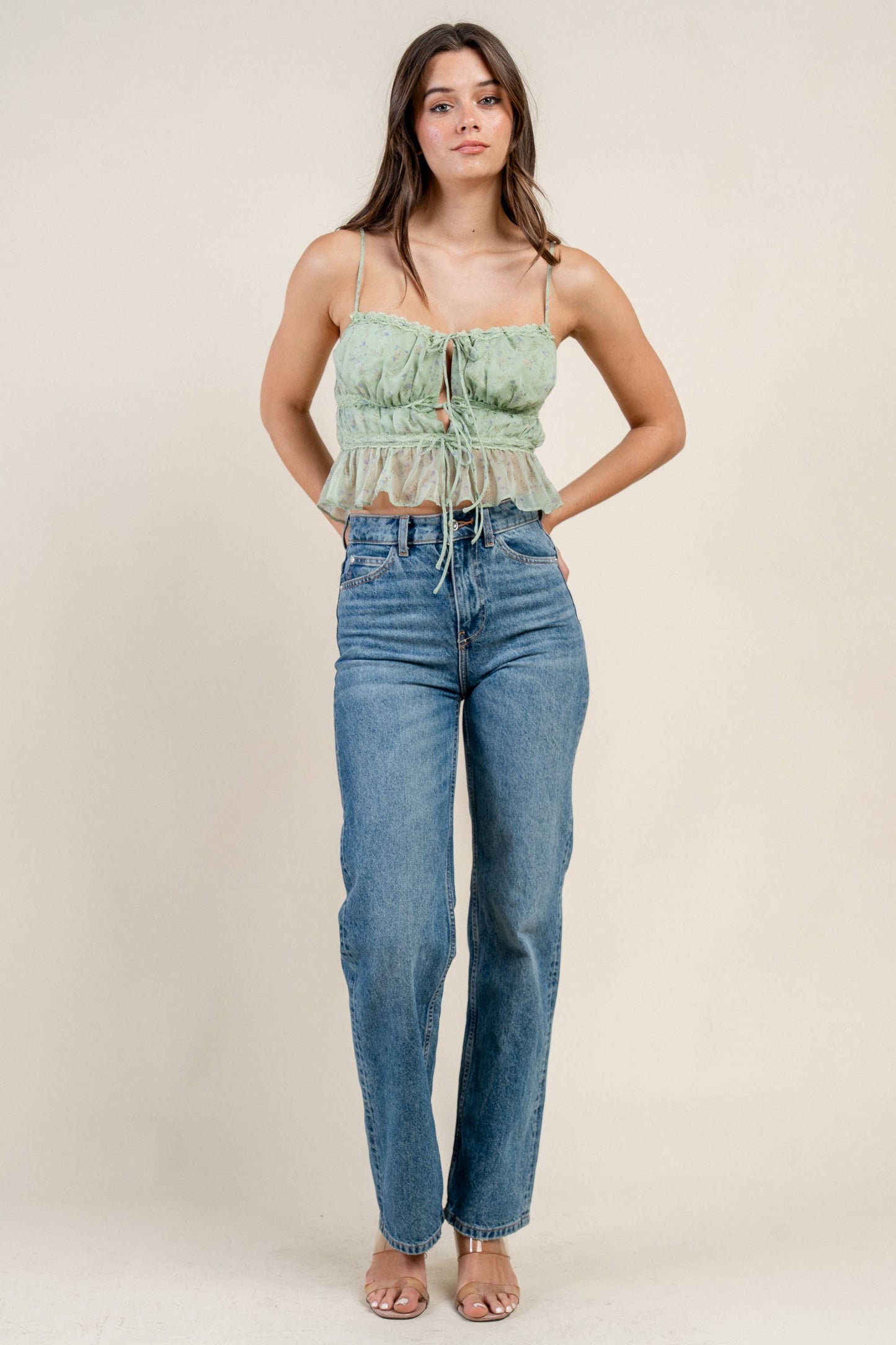 Addison Chiffon Top
