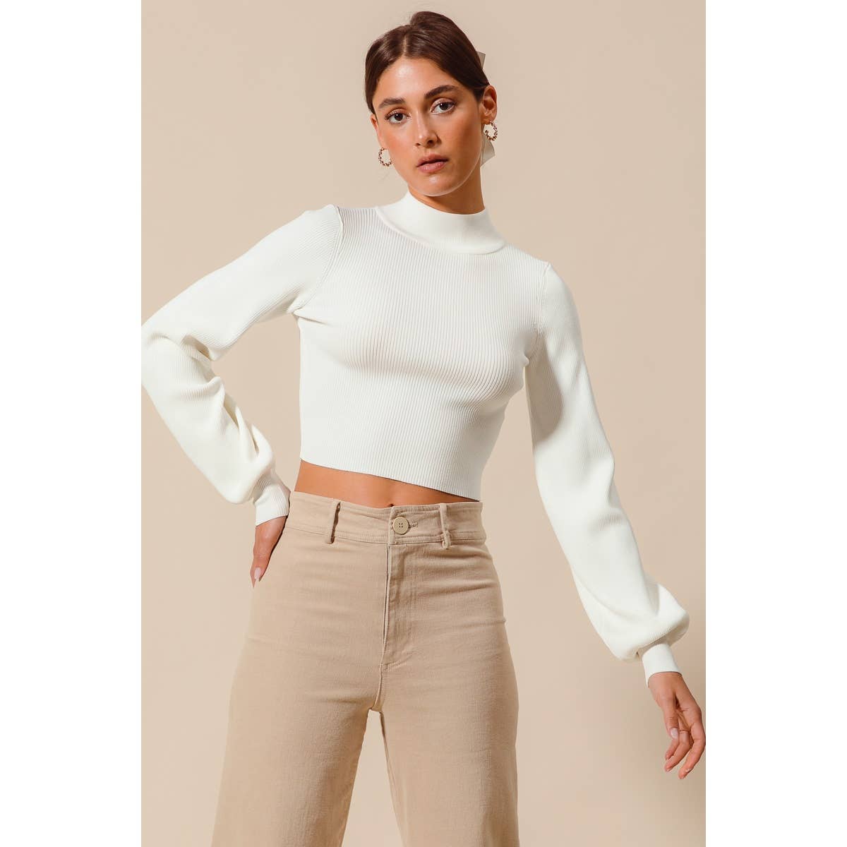 Lynn Open Back Sweater