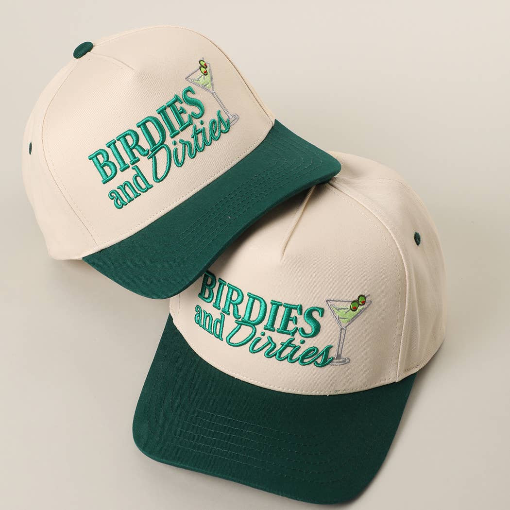 BIRDIES and Dirties Embroidered Hat