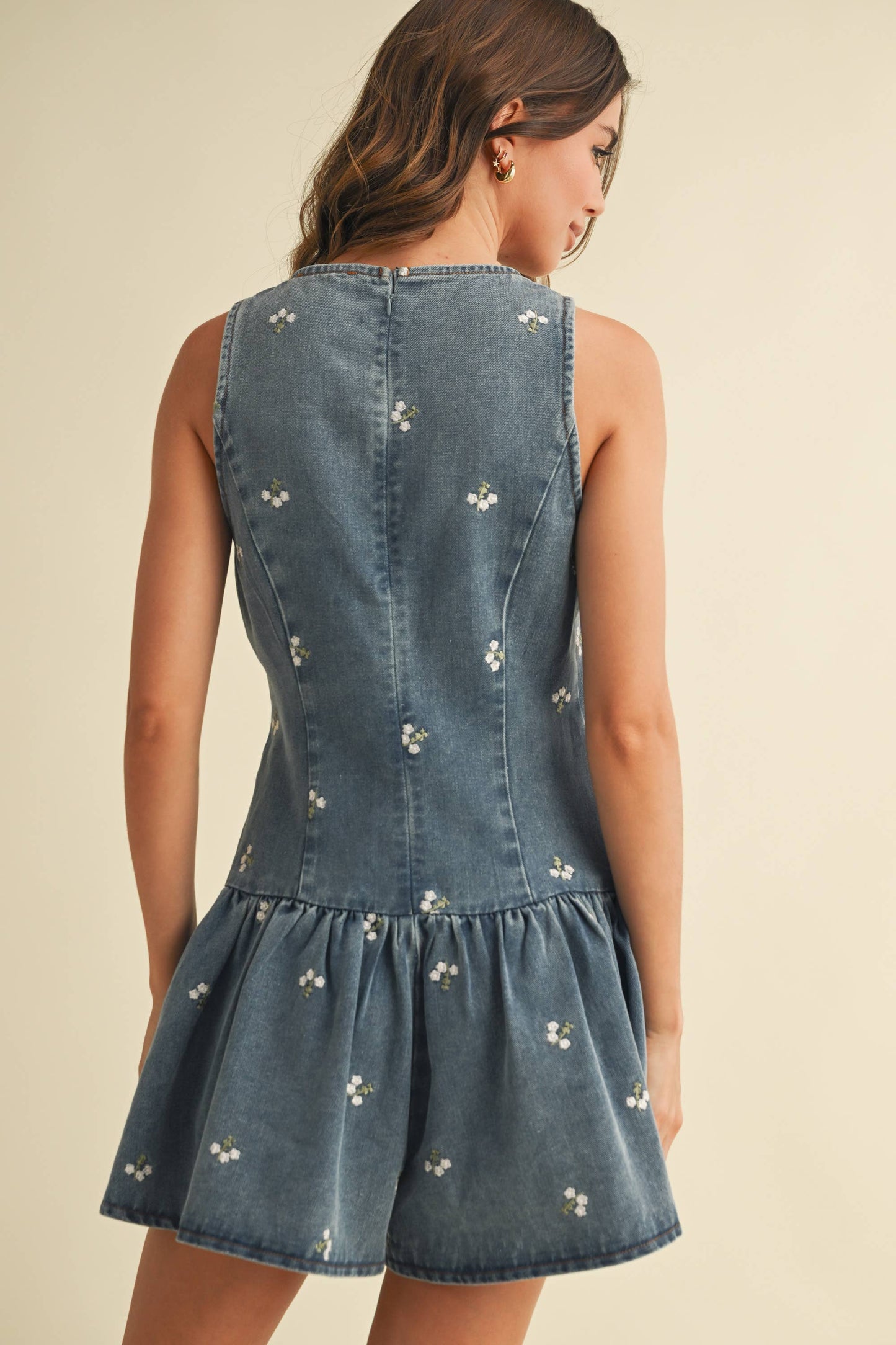 Willow Denim Romper