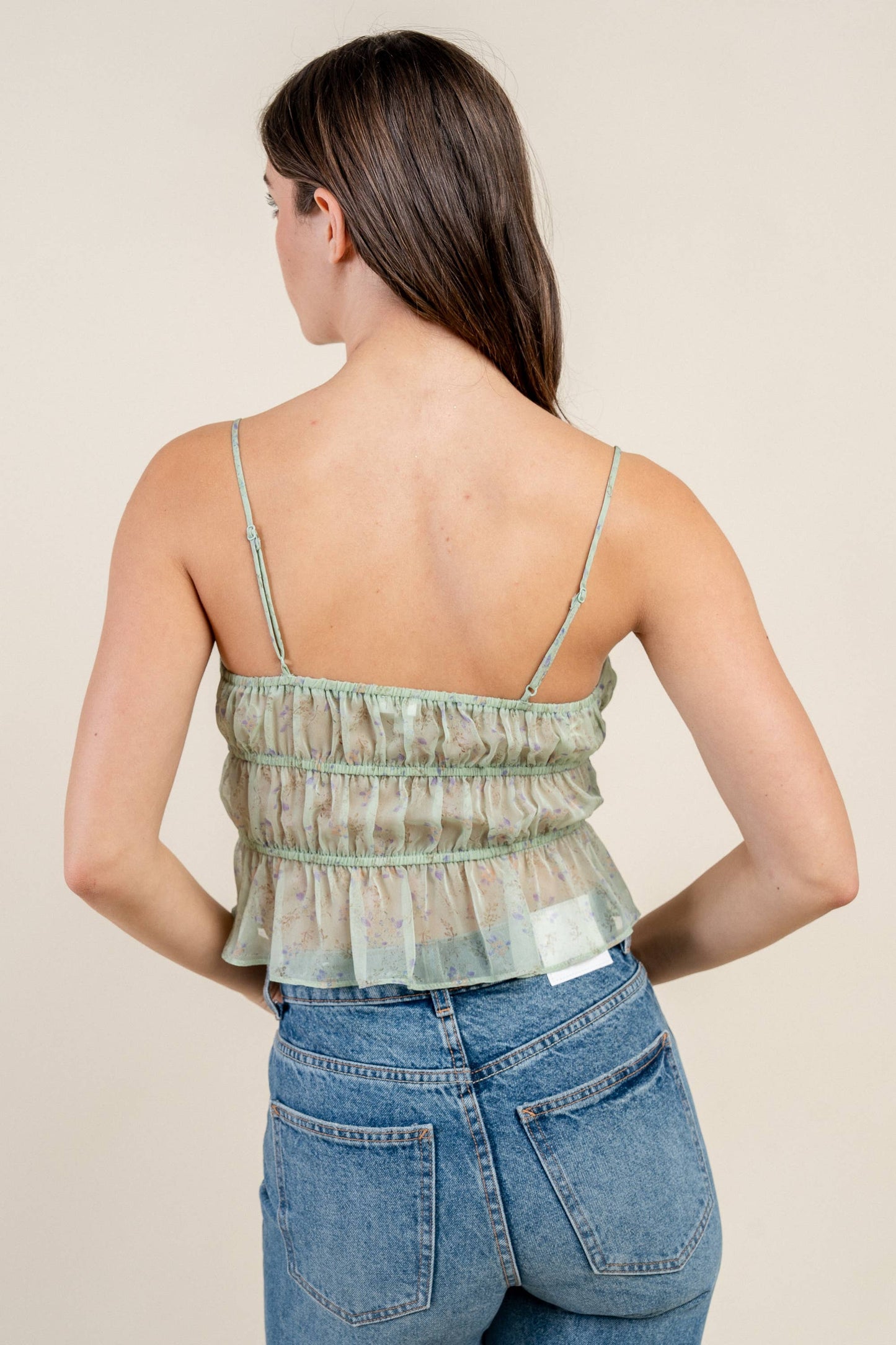 Addison Chiffon Top